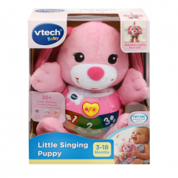 Vtech Little Singing Puppy in Pink - Muscial, Educational and Learning Toy