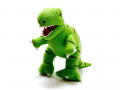Knitted Green T-Rex Dinosaur - Medium Size