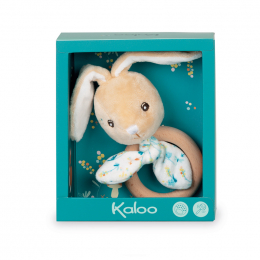 Kaloo Fripons - Justin the Rabbit Teething Ring