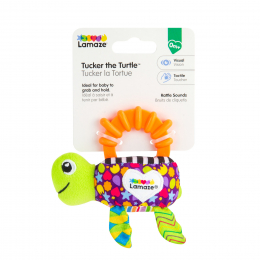 Lamaze - Tucker the Turtle Rattle/Teether Toy