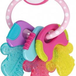 Nuby - My Pink IcyBite Teether Keys