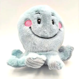Mini Blue Plush Octopus