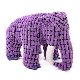 Purple Corduroy Woolly Mammouth - Medium Size