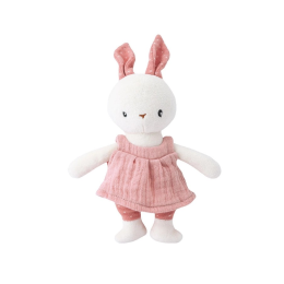 Little White Rabbit with Pink Accessories