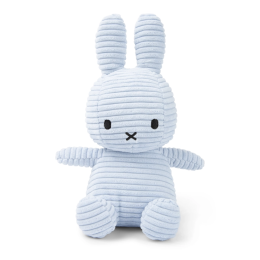 Corduroy Ice Blue Miffy Soft Toy 23cm