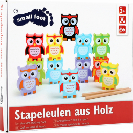 Wooden Stacking Owls Game