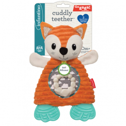 Infantino - Go Gaga  - Cuddly  Fox Teether