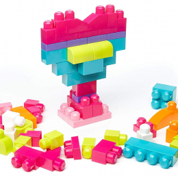 Mega Blocks - Big Building Set - Pink