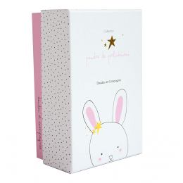 Doudou et Compagnie - Gift Boxed Lapin Fleur