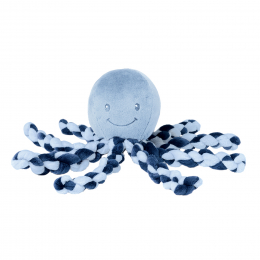 Piu Piu Octopus - Navy and Light Blue