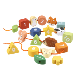 Woodland Animals Threading Toy