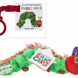 Very Hungry Caterpillar Soft Toy and Buggy Book
