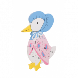 Jemima Puddle-Duck Wooden Number Puzzle