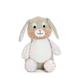 Baby Sensory Soft Toy - Grey Bunny