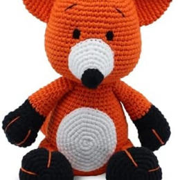Crochet Fox  Soft Toy by Imajo