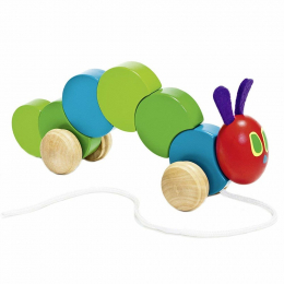The Very Hungry Caterpillar - Wooden Pullalong Toy
