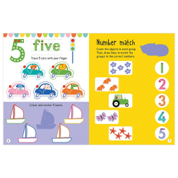 Big Stickers for Little Hands  1-2-3