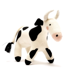 Knitted Organic Cotton Cow