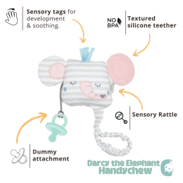 Leopard Spot Comfort and Chew Teething Gift Box