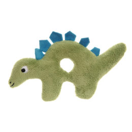 Dinosaur Plush Ring Rattle