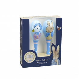 Peter Rabbit And Jemima Puddle-Duck Wooden Maraca Set