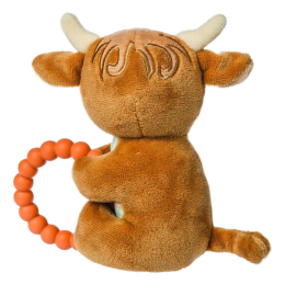 Hetty Highland Cow Teether Rattle