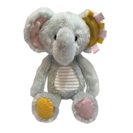 Sensory Elephant Snuggable Cuddly Toy - Medium size