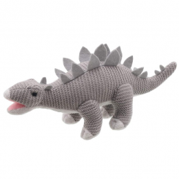 WIlberry - Knitted Stegosaurus Dinosaur Soft Toy