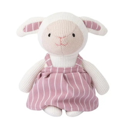 Knitted Lamb Soft Toy