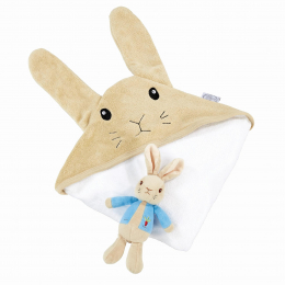 Peter Rabbit - Soft Toy and Cuddle Robe Gift Set