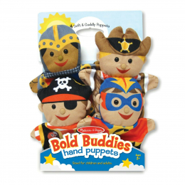Bold Buddies - Set of 4 Hand Puppets