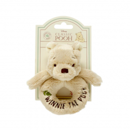 Winnie the Pooh - Soft Ring Rattle Toy