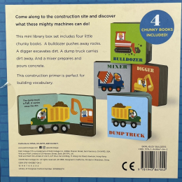 Petit Collage - Busy Builders Mini Library