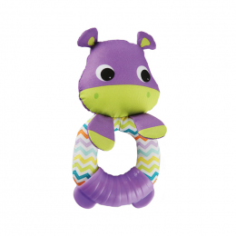 Bright Starts Teethe and Rattle Pal - Hippo