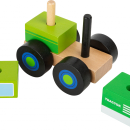Wooden Toy - Construction Tractor
