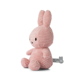 Corduroy Pink Miffy Soft Toy - 23cm