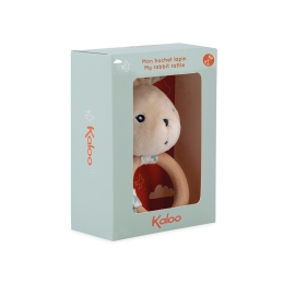 Kaloo K'Doux - Rabbit Rattle - Dove