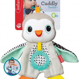 Infantino  - Cuddly Penguin Teether