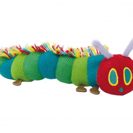 The Very Hungry Caterpillar -Made with Love - Knitted Caterpillar