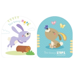 Sensory Snuggable  Bunny Soft Book