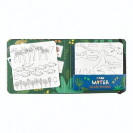 Magic Water Colour in Cards - Dinosaurs