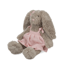 Super Soft Bunny in Pink Dress