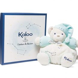 Kaloo Petite Etoile - Chubby Bear Turquoise -  25cm