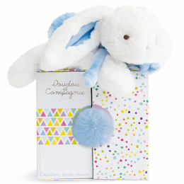Doudou et Compagnie - Coucou Doudou - Pastel Blue Rabbit