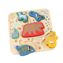 We're Going on a Bear Hunt Wooden Shape Puzzle