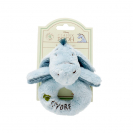 Eeyore from Winnie the Pooh - Soft Ring Rattle Toy