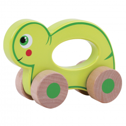 Wooden Push-Along Toy - Turtle