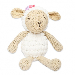 Crochet Sheep Soft Toy by Imajo