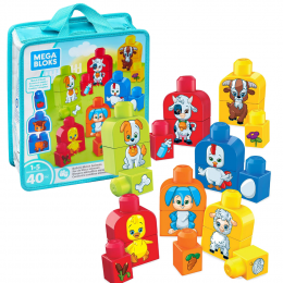 Fisher Price Mega Blocks - Build And Match Animals Set