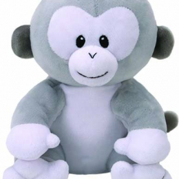 Ty Baby - Pookie the Grey Monkey
